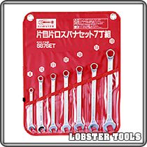 ロブスター（エビ印）ロブテックス　LOBSTER　片目片口スパナセット　SS10SET