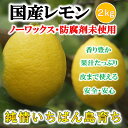 国産レモン 2kg 残留農薬ゼロ 訳あり レモン 【希望の島 ユーレカレモン 国産 訳あり】愛媛・中...
