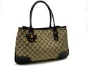 【1周年記念特価】【大人気】GUCCI グッチ GG トートバッグ プリンシー キャンバストート ハンドバッグ ショルダーバッグ 163805 213048 ブラウン