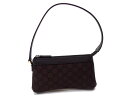 【★新品同様★】《送料込》 GUCCI グッチ 『アクセサリーポーチ』 272381/ブラウン/スモールバッグ/リストポーチ/ポーチ/ハンドバッグ/バッグインバッグ/化粧ポーチ/コスメポーチ/小物入れ/レディース/メンズ 22285K0177 @【中古】