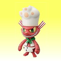 【フィギュア★単品】モンスターハンター アイルーコレクション＜4＞コックコート（赤虎）【特価SALE☆50%OFF】