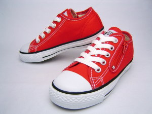 CONVERSE（コンバース） CHILD ALL STAR（チャイルドオールスター） RZ OX レッド【あす楽対応_関東・東海・近畿】【楽ギフ_包装選択】【送料380円 22%OFF】チャイルドオールスター・キャンバススニーカー 即日発送可！＜子供靴＞