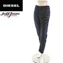 ★DIESEL ディーゼル レディース★ストレッチ テーパード スウェットデニム ジョグジーンズ【FAYZA-NE】【W27・29】【ダークインディゴ】die-l-p-68-036