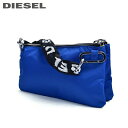 ★DIESEL ディーゼル レディース★デュアルジップ チェーンストラップ クラッチバッグ 鞄【MATILDHA】【サイズUNI】【ブルー】die-l-a-b4-120 《メーカー希望小売価格20,680円》