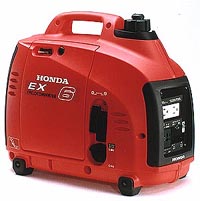 【送料・代引無料】Hondaホンダ発電機【EX6】軽量コンパクト★プレゼント付 即納OK！ホンダ発電機【EX6】送料無料・1Lオイル付始動チェック済みにて発送なるほどブック他プレゼント付ご購入後の修理もOK 〜アウトドア〜