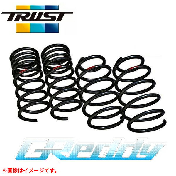 トラスト ローダウンサス スバル ジャスティ M900F 1KR-FE DHG027 TRUST GReddy BLコンフォートダウンスプリング カーパーツ バネ 1台分セット 新品 スプリング カーパーツ バネ