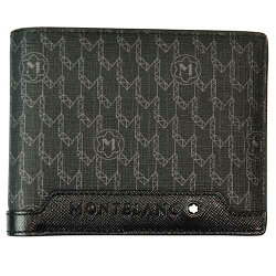 【送料無料】【20%OFF】【MONTBLANC】MONTBLANCモンブランU0106749NFLシグネチャウォレット6CCブラック二つ折り財布【PCR】