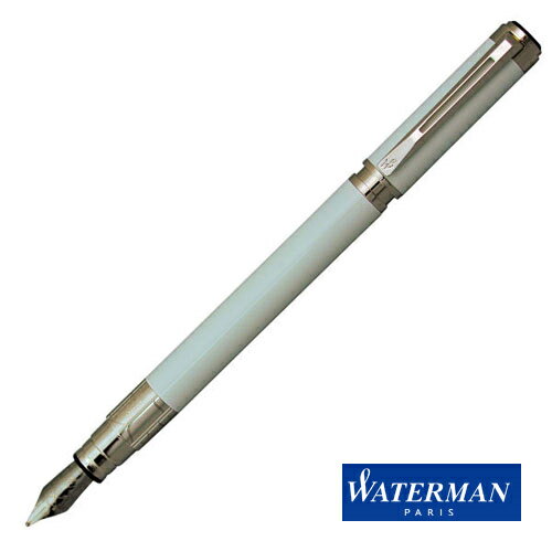 【48%OFF】【WATERMAN】ウォーターマン　パースペクティブ　ホワイトCT　万年筆　≪ペン先選択可≫ 筆記具 