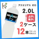 【kilakila*キラキラ】【送料無料】【2ケースセット】アクエリアスゼロ ペコらくボトル 2LPET (1ケース 6本入り×2) 12本 アクエリ スポーツドリンク ジュース ペットボトル 2l 2.0l 2.0L 2リットル 箱 通販 【コカコーラ】