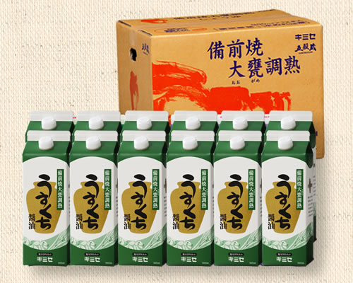 【うすくち醤油900ml×12本セット】塩分14％（U）卵かけご飯にもぴったり！【メーカー直送通販・本醸造しょうゆ】【引越し祝い ギフト 贈答 内祝い 引き出物 法事】