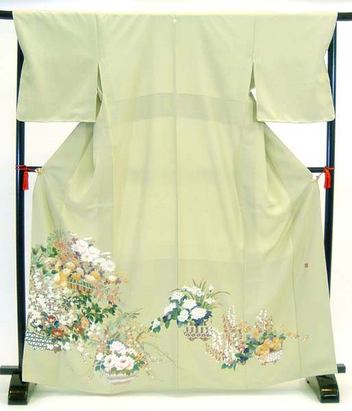 色留袖レンタル-788・フリーサイズ〔レンタル留袖〕〔貸衣装〕〔結婚式〕
