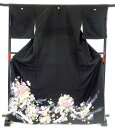 黒留袖レンタル・338・フリーサイズ〔レンタル留袖〕〔貸衣装〕〔結婚式〕