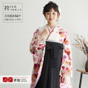 【レンタル】袴 レンタル フルセット 卒業式 女 レディース 卒業式袴セット 大学「G483白 桜と菊」卒業式 袴レンタル ハカマ 着物 フルセット 二尺袖 女 袴 袴セット
