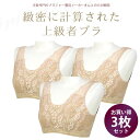 【新 和装ブラジャー レース お得な3枚セット】着物用 きもの用 下着 肌着 浴衣用 サイズ調節 M L LL 和装ブラ 立体裁断 まとめ買い 【メール便可】【あす楽】