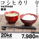 コシヒカリ 環境こだわり米 玄米のまま20kgまたは精米済み...