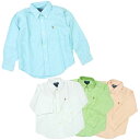 【期間限定ポイント10倍★お買い得な秋冬物商品】最終値下げ!在庫一掃セール☆訳あり☆在庫限定☆大人気!!POLO(ポロ) Ralph Lauren(ラルフローレン)☆コットン100% ボタンダウンシャツ【男の子用/3T・5T?8T(T=歳)】【RCP】【即納】05P05Sep15