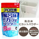/風呂床ピカットパウダー/ 約5回分 浴室の床をピカピカに! 除菌 お風呂用洗剤 お風呂 風呂床 洗剤 業務用 【02P01Oct16】