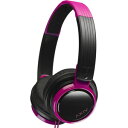 【納期約7~10日】HA-S200-BP (ブラック&ピンク) JVC ダイナミック密閉型ヘッドホン【HAS200BP】