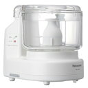 面倒な野菜のみじん切りが簡単に!【美味しいフェア】パナソニック Panasonic フードプロセッサーMK-K48P-W ホワイト