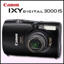 1470万画素の高画質【送料無料】キヤノン(CANON) デジタルカメラIXY DIGITAL 3000IS パンサーブラック