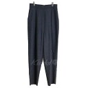 【中古】EN ROUTEウールサージバックゴムパンツ グレー サイズ:1