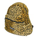 【中古】SUPREME 2017AW Leopard Fleece BackPack ボックスロゴ バックパック 【送料無料】 【002309】 【KIND1656】