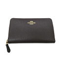 【中古】COACH ラウンドファスナー財布 58584 ブラウン 【140719】(コーチ)