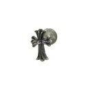 【中古】CHROME HEARTS STUD CH CROSS 2 FAT ピアス シルバー 【050919】(クロムハーツ)