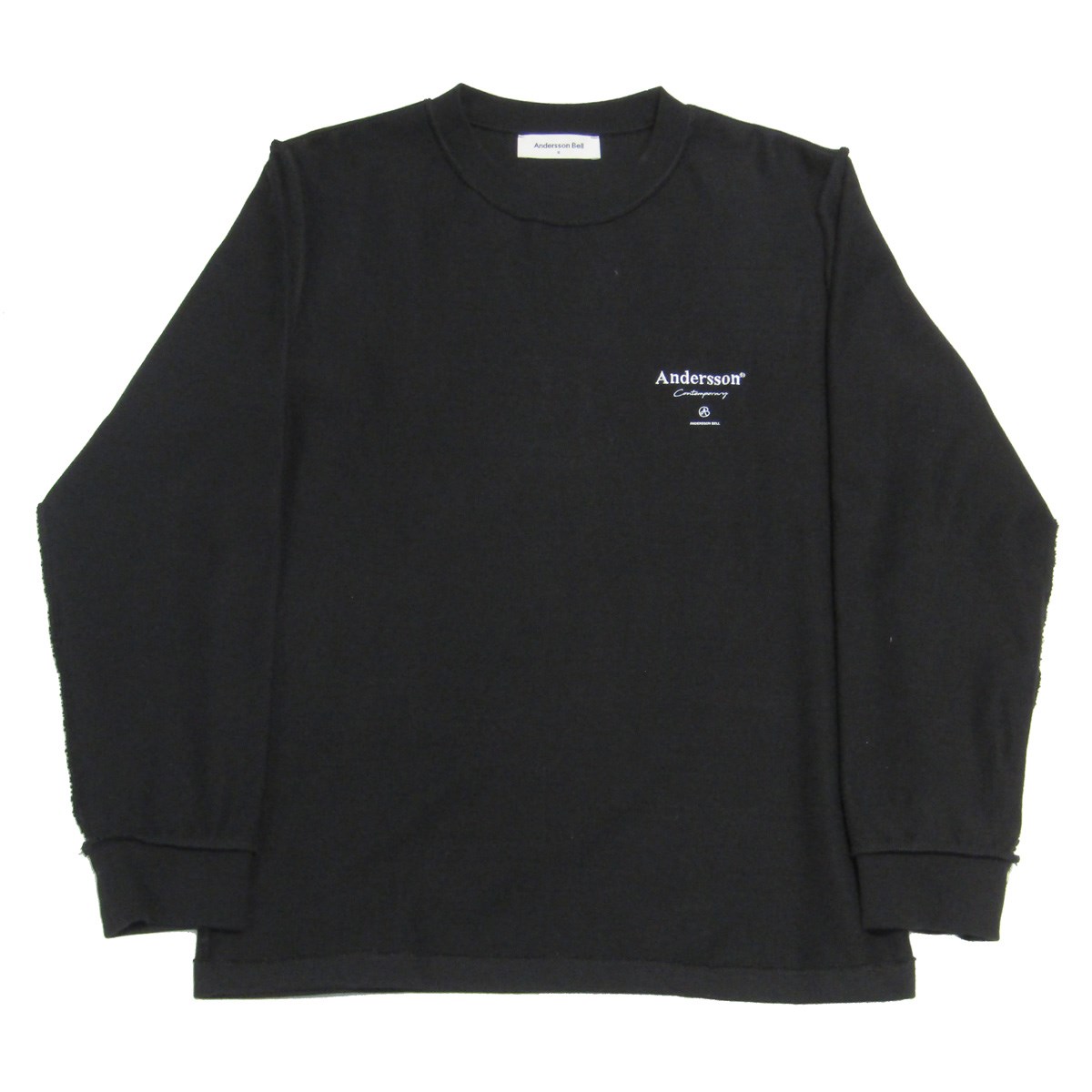   Andersson Bell@CREW NECK LS TEE IN SIDE OUT SXEFbg g[i[ ubN TCYFS  010520  A [\x 