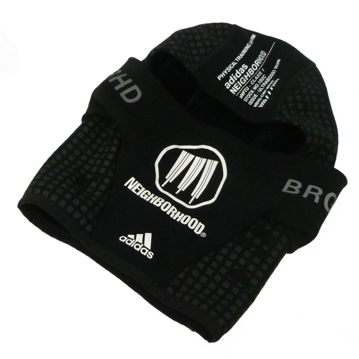 【中古】NEIGHBOR HOOD×adidas　「Balaclava」バラクラバ マスク ブラック 【150820】（ネイバーフッド アディダス）