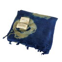 【中古】NICHOLAS DALEY 2021SS THE DYED VINTAGE SCARF スカーフ マルチカラー 【220422】(ニコラス デイリー)