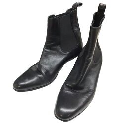 【中古】SAINT LAURENT PARISチェルシー<strong>ブーツ</strong> ブラック サイズ：40【価格見直し】