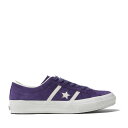 CONVERSE STAR&BARS SUEDE(PURPLE)(コンバース スター&バース スエード)【メンズ】【レディース】【スニーカー】【19FA-S】