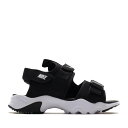 NIKE WMNS NIKE CANYON SANDAL(BLACK/WHITE-BLACK)(ナイキ ウィメンズ キャニオン サンダル)【レディース】【サンダル】【20SU-I】