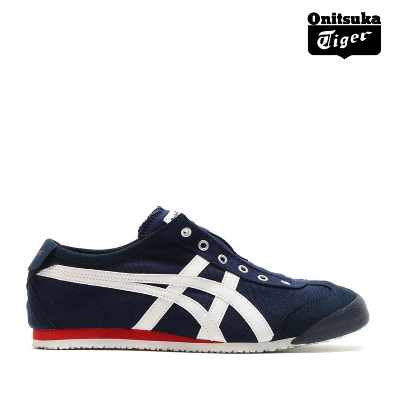 Onitsuka Tiger MEXICO 66 SLIP-ON (NAVY/OFF WHITE) (IjcJ ^CK[ LVR 66 Xb|) yYzyfB[XzyXj[J[zyCRYOVRzy17FA-Iz