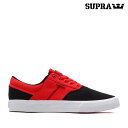 SUPRA COBALT(BLACK/RISK RED-WHITE)(スープラ コバルト)【メンズ】【スニーカー】【18FW-I】