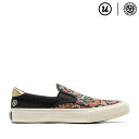 UBIQ HOGGE THREE TIDES TATTOO <Sakurafubuki> Designed by MUTSUO(ユービック ホッジ スリータイズタトゥー <サクラフブキ> デザインド バイ ムツオ)【メンズ】【レディース】【スリッポン】【和柄】【17SU-I】