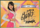 BBM2016 DANCING HEROINE 華 「yuri /Honeys(福岡ソフトバンクホークス)」直筆サインカード 60枚限定 【中古】シングルカード