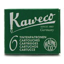 《新品》 KAWECO カヴェコ カートリッジインク グリーン (6本入) 【ラッピング無料】【正規品】
