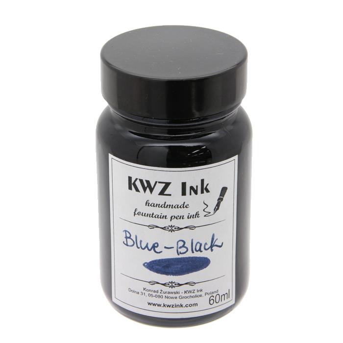 《新品》 KWZ Ink ボトルインク カヴゼットインク(KWZInk) ブルーブラック 60ml 【ラッピング無料】【正規品】