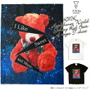 KMK へっどふぉん ワールド Galaxy レッド ベアー Tシャツ 2017 S/S 夏 新作 限定デザイン 国内 プリント 半袖 ストリート BIG くま クマ 熊 ベアー i☆Ris ずっちゃん 澁谷梓希 真野ゆりあ きりたんぽ 秋路 あきじ