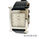 エルメス HERMES Hウォッチ HH1.210 替えベルト付き クォーツ レディース 腕時計 ka【中古】