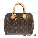 ルイ・ヴィトン LOUIS VUITTON モノグラム スピーディ25 M41528 PVC ハンドバッグ ko【中古】
