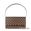 ルイ・ヴィトン LOUIS VUITTON ダミエ トライベッカ ロン セミショルダーバッグ N51160 エベヌ PVC ショルダーバッグ gi【中古】