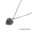 シャネル CHANEL ネックレス 真鍮 ハートモチーフ アンティーク調 ココマーク se【中古】