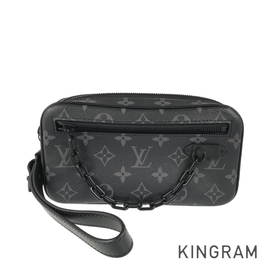 ルイ・ヴィトン LOUIS VUITTON モノグラム エクリプス ポシェット ヴォルガ M68321 PVC セカンドバッグ fto【中古】