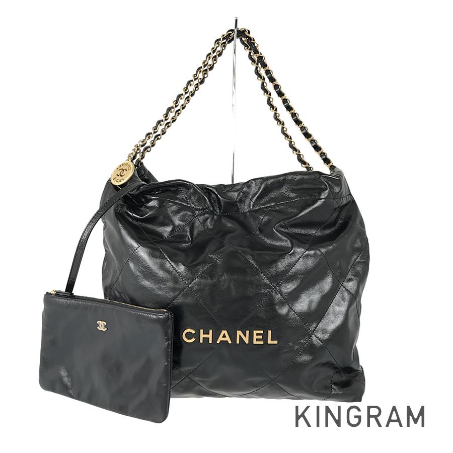 シャネル CHANEL シャネル22 AS3261 レザー トートバッグ ssh【中古】