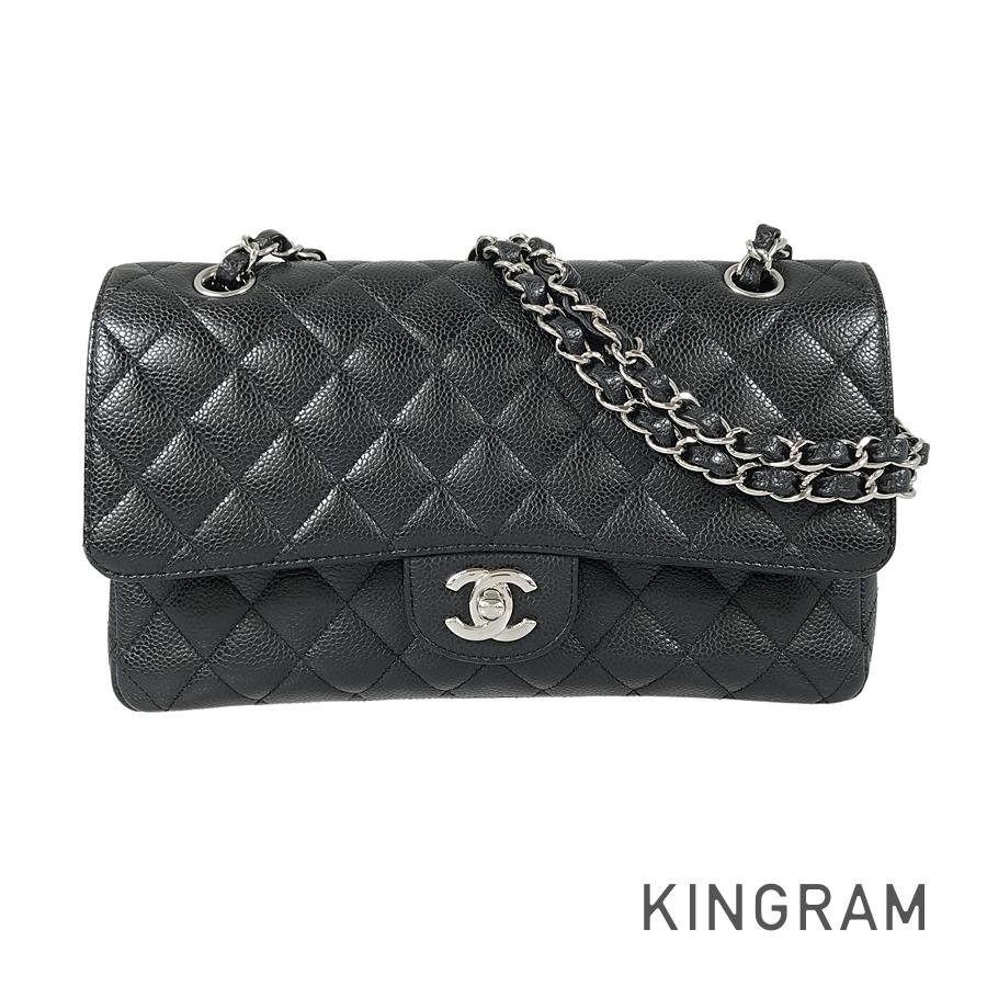 シャネル CHANEL マトラッセ 25 キャビアスキン ショルダーバッグ ssh【中古】