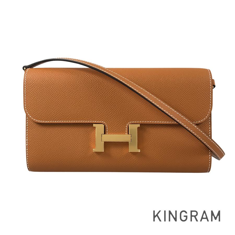 エルメス HERMES コンスタンス トゥーゴー ヴォーエプソン ウォレットバッグ sh【中古】