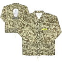 送料無料 7UNION 7ユニオン Native Skull Coach Jacket コーチジャケット メンズ アウター 7IAXY-310C 迷彩 ダックカモ